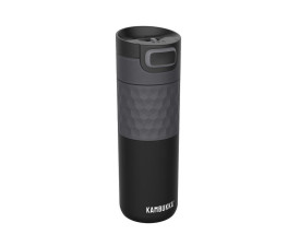 Термокружка 500 мл сталева Kambukka Etna Grip, вакуумна (чорний)