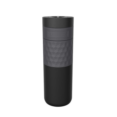 Термокружка 500 мл сталева Kambukka Etna Grip, вакуумна (чорний)