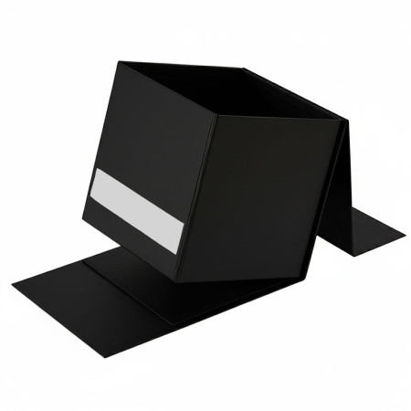 Подарункова коробка 21 х 21 см Bergamo Siena (чорний)