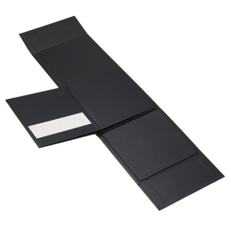 Подарункова коробка 21 х 21 см Bergamo Siena (чорний)