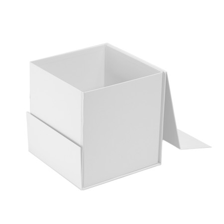 Подарункова коробка 21 х 21 см Bergamo Siena (білий)