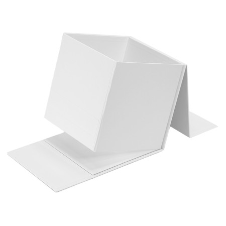 Подарункова коробка 21 х 21 см Bergamo Siena (білий)