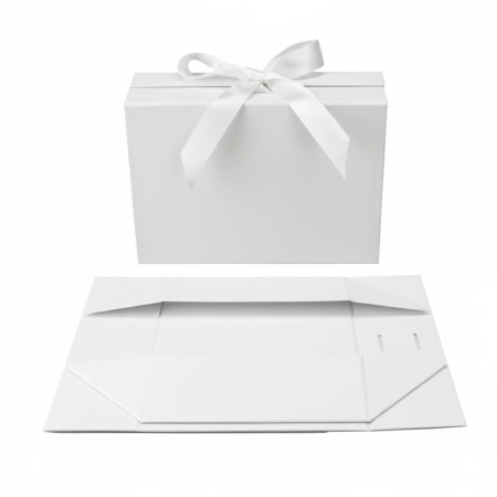 Подарункова коробка 33 х 27 см Bergamo Aurum (білий)