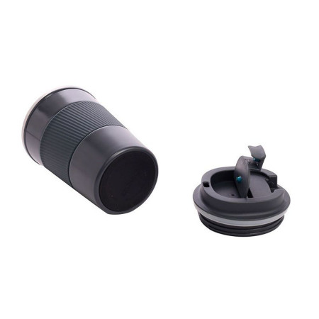 Термокружка 350 мл сталева Line Art Cyprus, вакуумна (графіт)