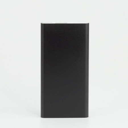 Повербанк 3000 mAh Bergamo HitClip, з кліпсою, світлодіодний індикатор (білий/чорний)