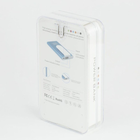 Повербанк 3000 mAh Bergamo HitClip, з кліпсою