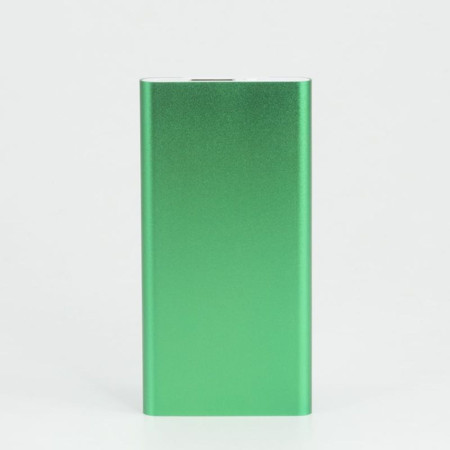 Повербанк 3000 mAh Bergamo HitClip, з кліпсою, світлодіодний індикатор (білий/зелений)