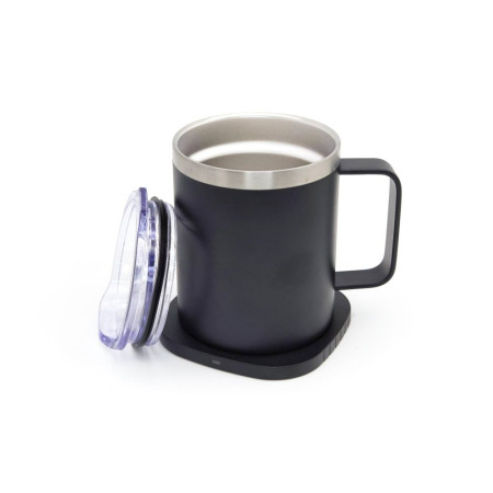 Чашка з підігрівом 350 мл TheGeneral ThermoHub 15W, LED індикатор (чорний) Чашка з підігрівом 350 мл TheGeneral ThermoHub 15W, LED індикатор (чорний)