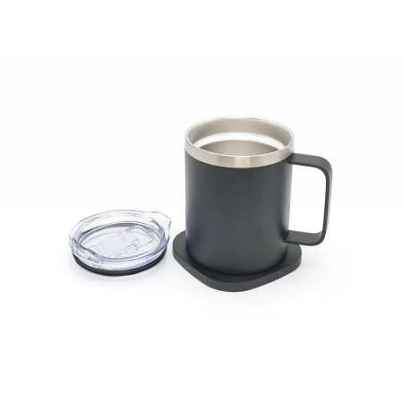 Чашка з підігрівом 350 мл TheGeneral ThermoHub 15W, LED індикатор (чорний) Чашка з підігрівом 350 мл TheGeneral ThermoHub 15W, LED індикатор (чорний)