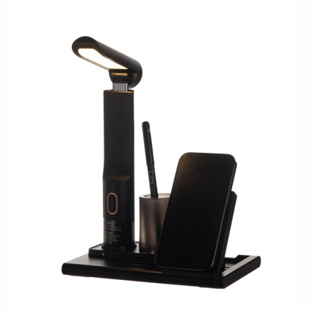 Лампа настільна TheGeneral HaloFlow з бездротовою зарядкою 15W