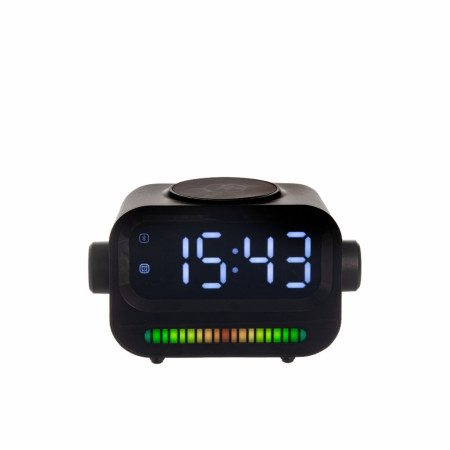 Портативна колонка-годинник TheGeneral RapidFlow 5W з бездротовим зарядним пристроєм 15W