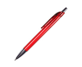 Ручка пластикова кулькова Bergamo (червоний)