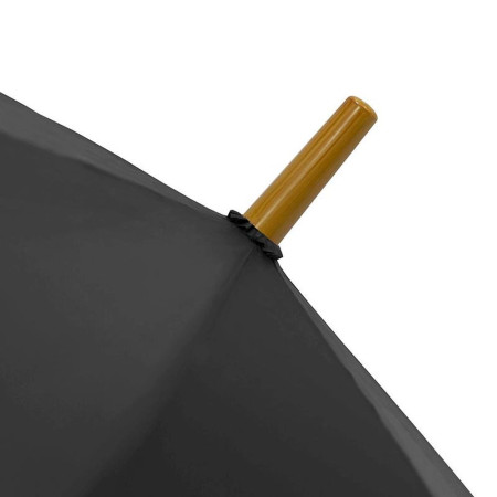 Парасоля-тростина напівавтоматична Bergamo Promo (чорний)