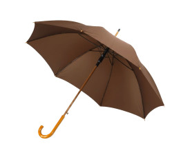 Парасоля-тростина напівавтоматична Bergamo Toprain (коричневий)