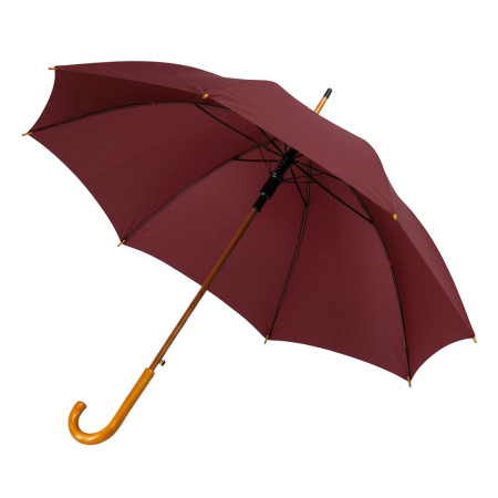 Парасоля-тростина напівавтоматична Bergamo Toprain (бордовий)