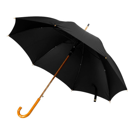 Парасоля-тростина напівавтоматична Bergamo Toprain (чорний)