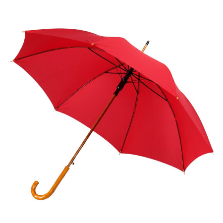 Парасоля-тростина напівавтоматична Bergamo Toprain (червоний)