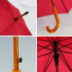 Парасоля-тростина напівавтоматична Bergamo Toprain (червоний)