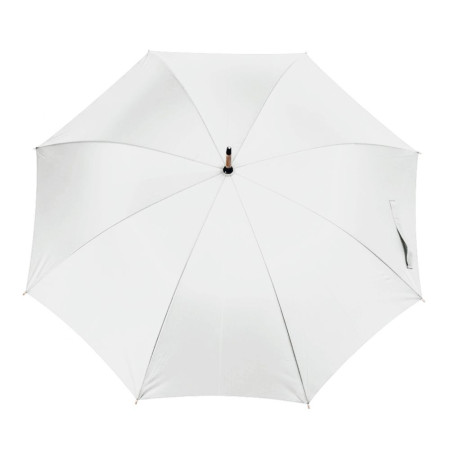 Парасоля-тростина напівавтоматична Bergamo Toprain (білий)