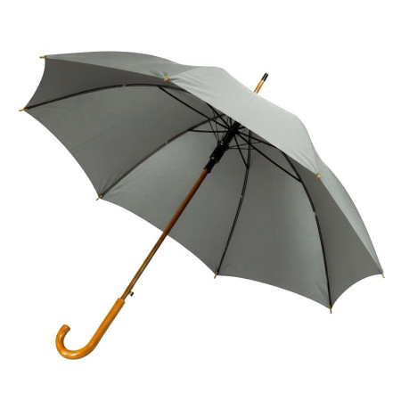 Парасоля-тростина напівавтоматична Bergamo Toprain (сірий)