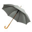 Парасоля-тростина напівавтоматична Bergamo Toprain (сірий)
