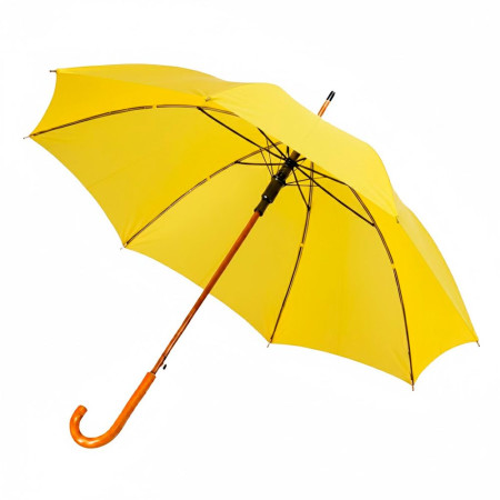 Парасоля-тростина напівавтоматична Bergamo Toprain (жовтий)