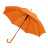 Парасоля-тростина напівавтоматична Bergamo Toprain (помаранчевий)