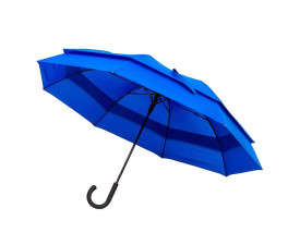 Велика парасоля-тростина напівавтоматична Line Art Family (темно-синій)