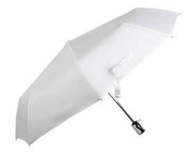 Парасоля складана автоматична Bergamo Rich (білий)