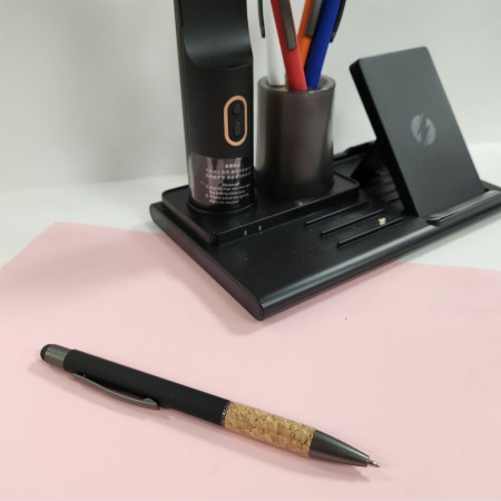 Ручка металева кулькова Bergamo Amazon (чорний)