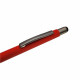 Ручка металева кулькова Bergamo Amazon (червоний)
