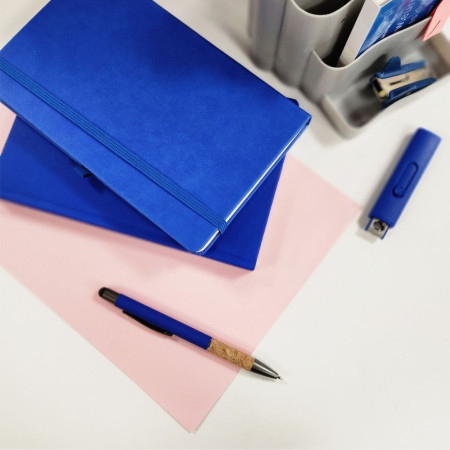 Ручка металева кулькова Bergamo Amazon (синій)