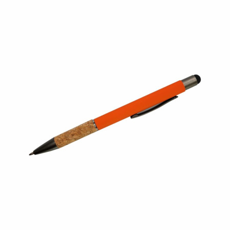 Ручка металева кулькова Bergamo Amazon (помаранчевий)