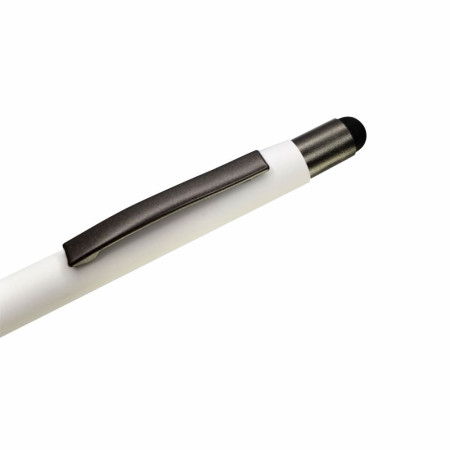 Ручка металева кулькова Bergamo Amazon (білий)