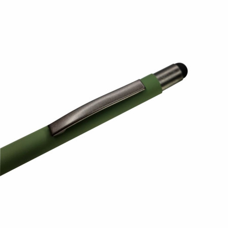 Ручка металева кулькова Bergamo Amazon (темно-зелений)