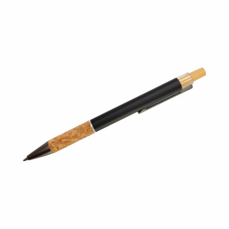 Ручка металева кулькова Bergamo Nile (чорний)