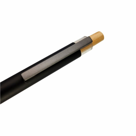 Ручка металева кулькова Bergamo Nile (чорний)