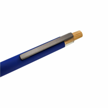 Ручка металева кулькова Bergamo Nile (синій)