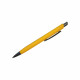 Ручка металева кулькова Bergamo Danube (жовтий)