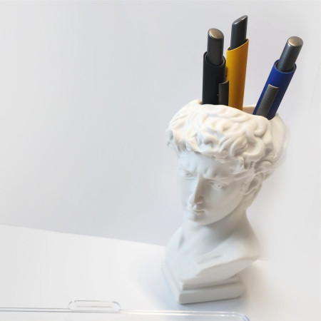 Ручка металева кулькова Bergamo Danube (жовтий)