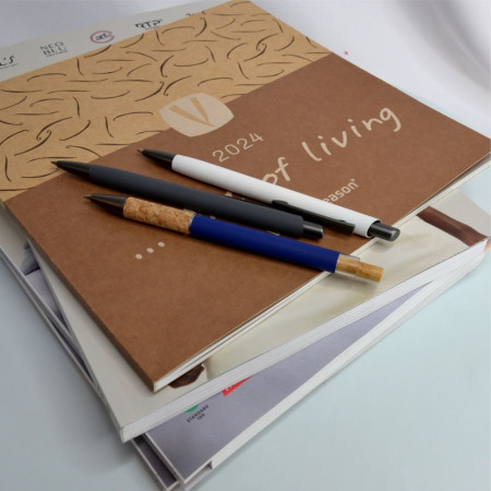 Ручка металева кулькова Bergamo Danube (графітовий)