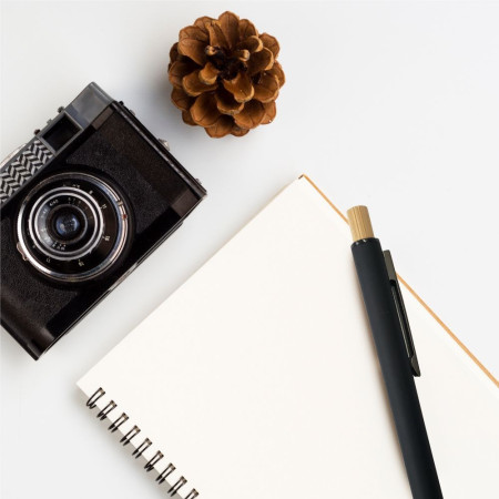 Ручка металева кулькова Bergamo Yukon (чорний)