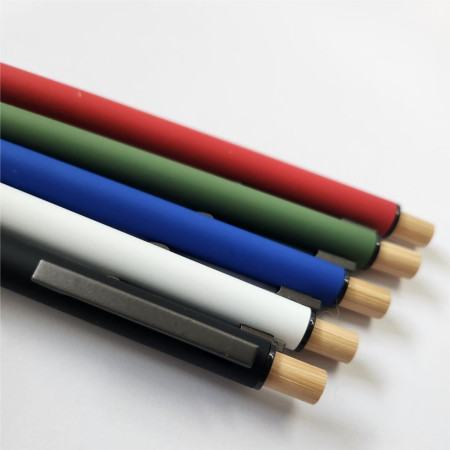 Ручка металева кулькова Bergamo Yukon (червоний)