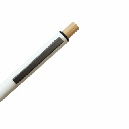 Ручка металева кулькова Bergamo Yukon (білий)