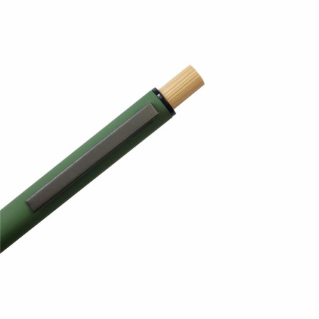 Ручка металева кулькова Bergamo Yukon (темно-зелений)