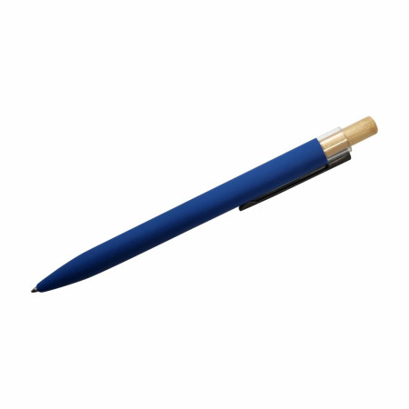 Ручка металева кулькова Bergamo Amur (синій)