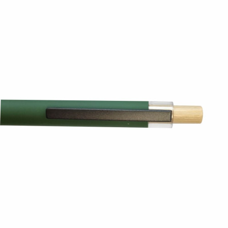 Ручка металева кулькова Bergamo Amur (темно-зелений)