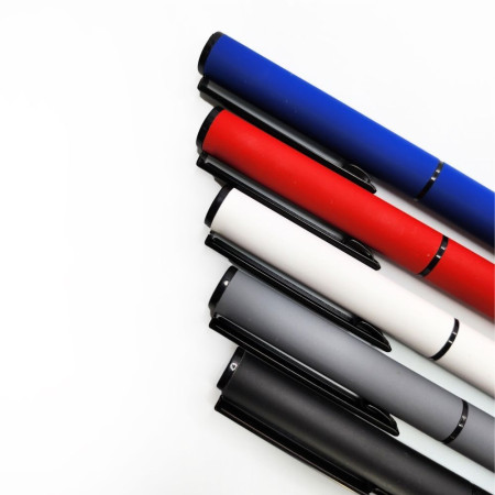 Ручка металева кулькова Bergamo Elbe (чорний)