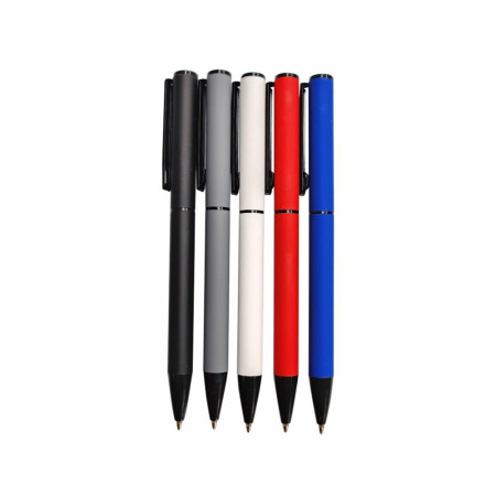 Ручка металева кулькова Bergamo Elbe (чорний)