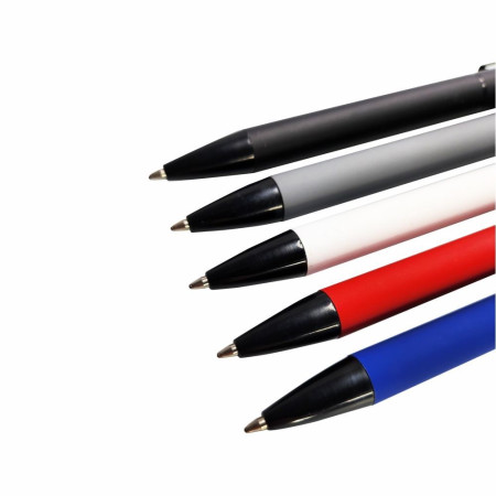 Ручка металева кулькова Bergamo Elbe (графітовий)